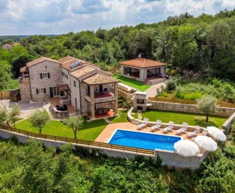 Istrian rustic villa with swimming pool in Tinjan 