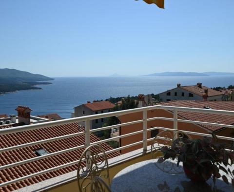 fantastic penthouse in Rabac with breathtaking sea views and garage 