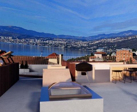 Luxurious penthouse in the center of Opatija, private location and roof pool, only 200m from the sea - pic 7
