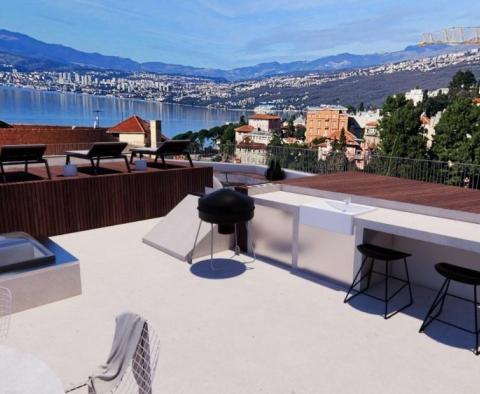 Luxurious penthouse in the center of Opatija, private location and roof pool, only 200m from the sea - pic 20