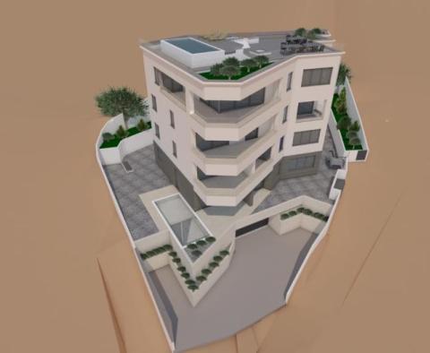 Tágas apartman egy luxus új épületben, tengerre néző kilátással és garázzsal, mindössze 200 méterre a Lungomare-tól Abbáziában. - pic 4