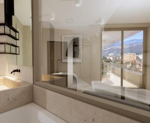 Просторная квартира в роскошном новом доме с видом на море и гаражом, всего в 200 м от набережной Лунгомаре в Опатии. - фото 12