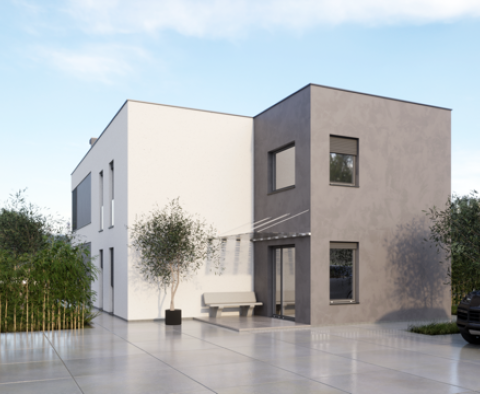 Nowe nowoczesne mieszkanie o powierzchni 72 m2 na parterze z ogrodem w Liznjan - pic 6
