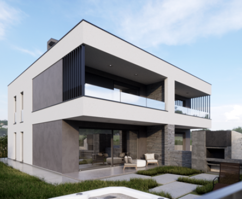 Nowe nowoczesne mieszkanie o powierzchni 72 m2 na parterze z ogrodem w Liznjan - pic 7