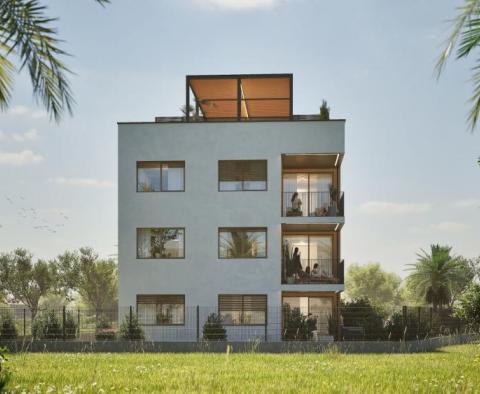 Byt v nové rezidenci ve výstavbě s výhledem na moře v oblasti Zadar, Nin - pic 4