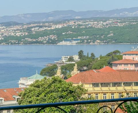 Apartment with a garden in a new building in the center of Opatija with a garage, sea view - pic 19