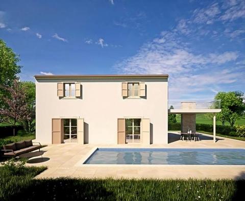Villa with swimming pool and sea view in Visnjan, 9 km from the sea - pic 3