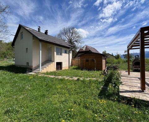 Nice secluded house with a spacious garden in Lika area on a huge land plot 