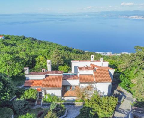 Villa Veprinacban, Opatija medencével és gyönyörű kilátással a tengerre - pic 30