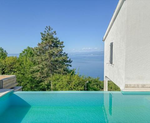 Villa Veprinacban, Opatija medencével és gyönyörű kilátással a tengerre - pic 38