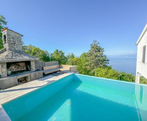 Villa à Veprinac, Opatija avec piscine et belle vue sur la mer - pic 51