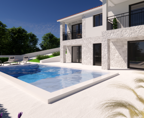 Commercial and residential unit with a panoramic view of the sea in Smrika, Crikvenica area - pic 4