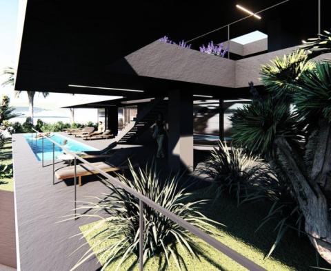 Baugrundstück von 1096 m2 mit einem Projekt für eine Villa mit Panoramablick auf das Meer für eine Villa mit Swimmingpool über Opatija - foto 11