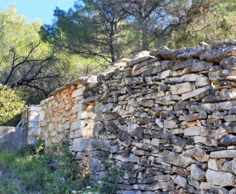 Agricultural land plot 24.000 sqm with a 60 sqm stone object in Jelsa area on Hvar island - pic 4