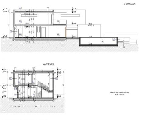 Nová moderní vila ve výstavbě v luxusním bytovém domě - pic 11