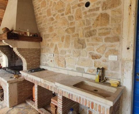 A stone beautiful villa with a swimming pool in Krsan, 5 km from the sea - pic 50
