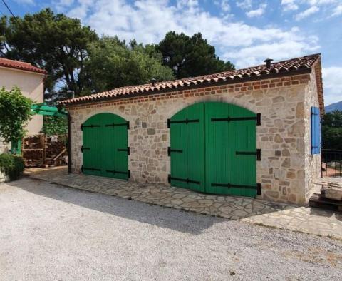 A stone beautiful villa with a swimming pool in Krsan, 5 km from the sea - pic 54