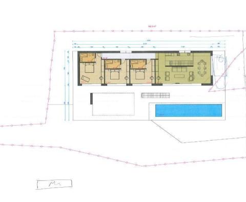 Pozemek nad Opatijí s fantastickým projektem vily a všemi povoleními (stavba je zahájena) - pic 13