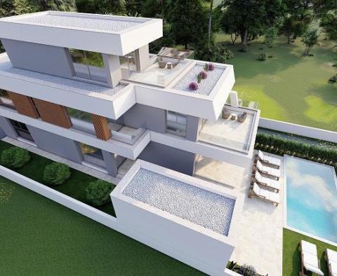 Luxury villa on the first row to the sea in Zadar area, high-tech beauty under construction - pic 8