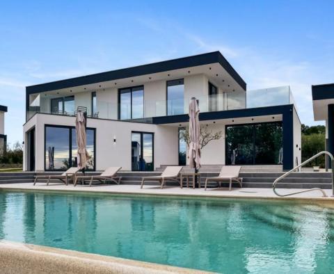 Hedonist-style modern villa in Kastelir-Labinci with distant sea views - pic 2
