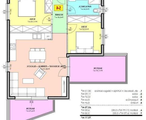 Nowy projekt apartamentów z 2 sypialniami w Tucepi, 390 metrów od morza - pic 8