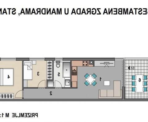 Luxusní apartmány v Mandre, na poloostrově Pag, pouhých 50 metrů od moře - pic 24