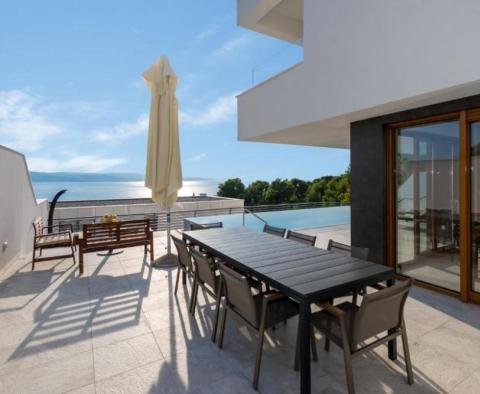 Unique new modern villa in Baska Voda, with indoor and outdoor swimming pools, just 150 meters from the beachline! - pic 28