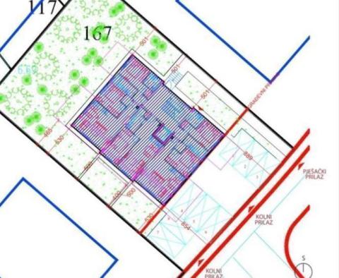 Projet d&#39;investissement - terrain avec permis de construire valide et sous-sol fini à seulement 80 mètres de la mer - pic 12