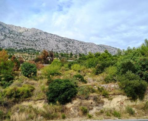 Fantastic urbanized land in Stanici, Omis riviera - rarity at the market! - pic 7