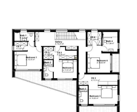 Exkluzivní vila ve výstavbě s výhledem na moře v Crikvenici - pic 9