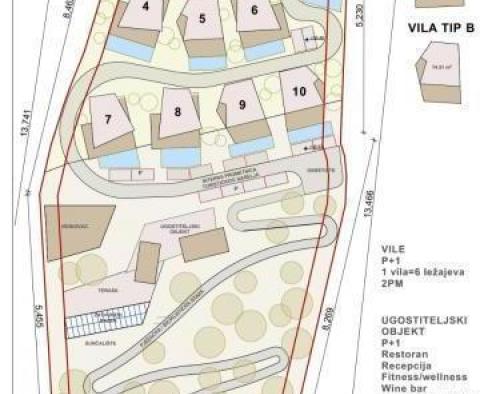 Investiční projekt pro 10 luxusních vil pouhých 50 metrů od moře v Uvala Scott - pic 17