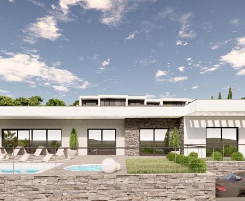 Modern villa with a panoramic view of the sea under construction, Crikvenica - pic 4