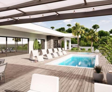 Modern villa with a panoramic view of the sea under construction, Crikvenica - pic 5