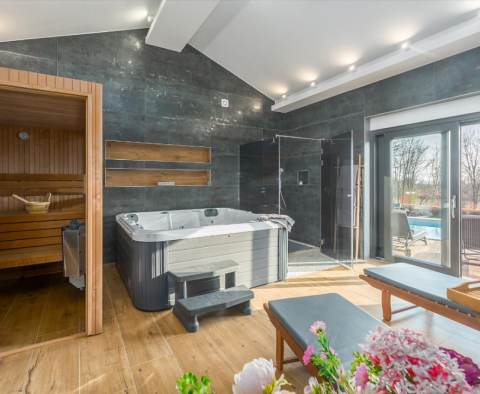 Luxury stone villa in Poreč with distant Adriatic sea views - pic 12