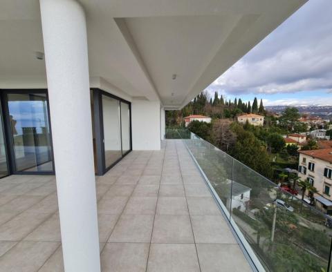 Appartement de 3 chambres dans un nouveau bâtiment avec la plus belle vue sur la mer, Opatija - pic 6
