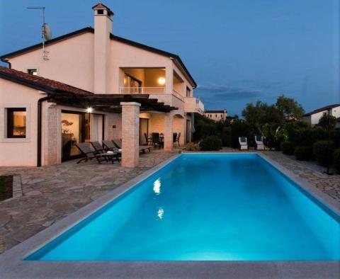 A villa of amazing area with a panoramic view in VIŠNJAN, POREC - pic 36
