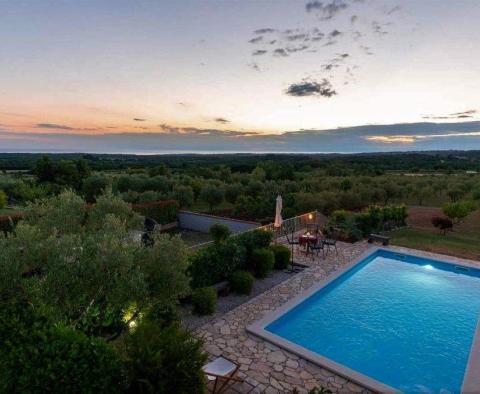 A villa of amazing area with a panoramic view in VIŠNJAN, POREC - pic 40