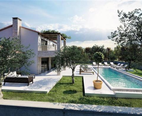 Project of a beautiful stone villa with a sea view in Kastelir, Porec - pic 2