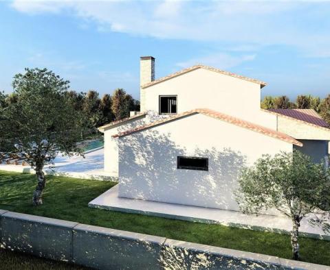 Project of a beautiful stone villa with a sea view in Kastelir, Porec - pic 5