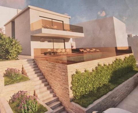 Modern villa on Ciovo, Rastici district, with open sea views and swimming pool - pic 11