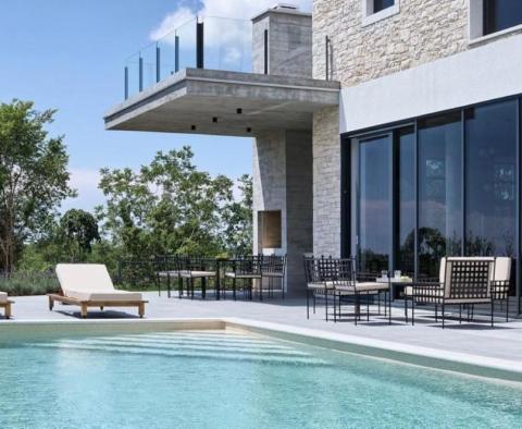Project of 8 villas with swimming pools for sale in Majmajola - pic 4