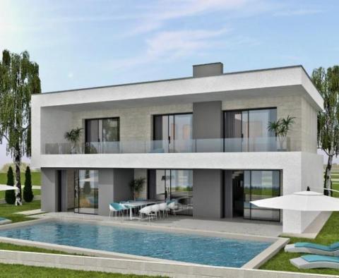 Project of 8 villas with swimming pools for sale in Majmajola - pic 6