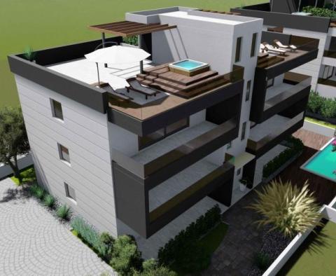 Luxusní penthouse v nové rezidenci v Privlaka, Zadar, pouhých 70 metrů od moře - pic 19