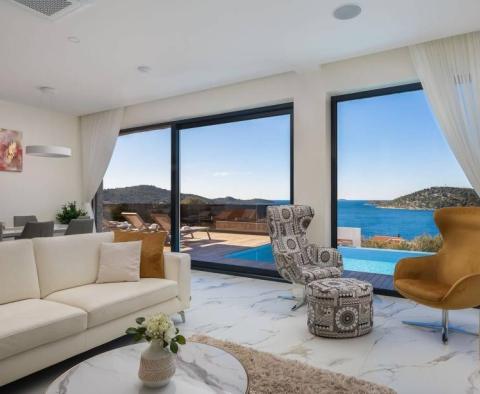Modern astonishing villa in Rogoznica just 90 meters from the sea edge - pic 34