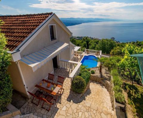 Villa in Matulji over Opatija with a view of the Kvarner blue sea - pic 6