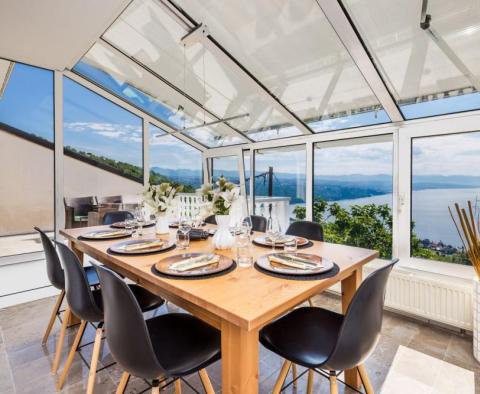 Villa in Matulji over Opatija with a view of the Kvarner blue sea - pic 23