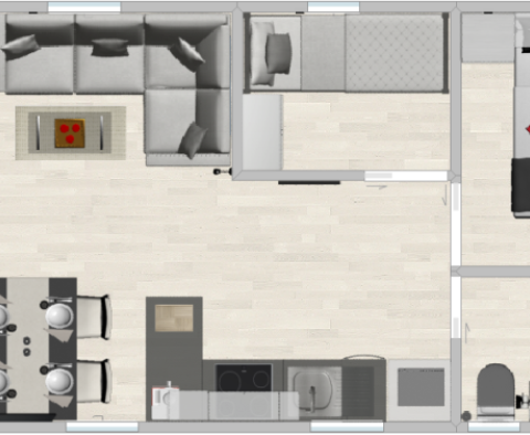 Floating house right on the water with a view of the sea and the marina - pic 16