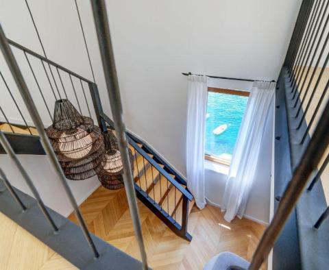 Luxury duplex 2-bedroom apartment in Volosko seafront boutique residence with swimming pool - pic 9