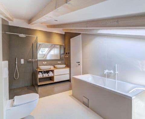 Luxury duplex 2-bedroom apartment in Volosko seafront boutique residence with swimming pool - pic 20