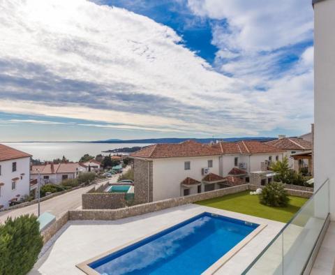 Lenyűgöző modern villa Krk városában, lélegzetelállító kilátással a tengerre - pic 6